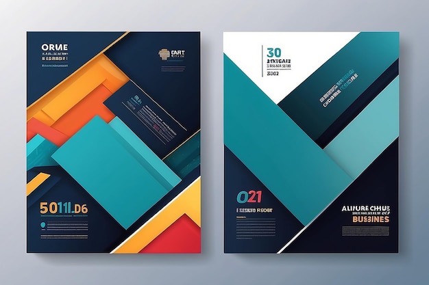 ANNUAL REPORT COVER DESIGN FOR BUSINESS