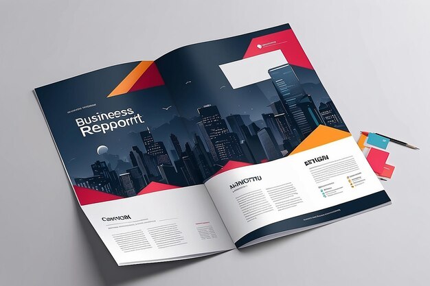 ANNUAL REPORT COVER DESIGN FOR BUSINESS