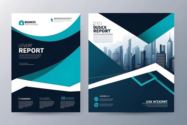 ANNUAL REPORT COVER DESIGN FOR BUSINESS