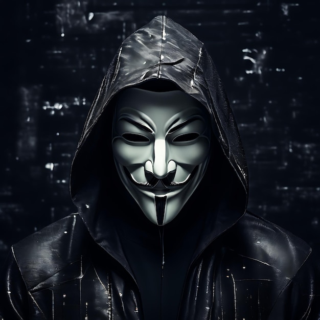 Anonymous Hacker Portrait