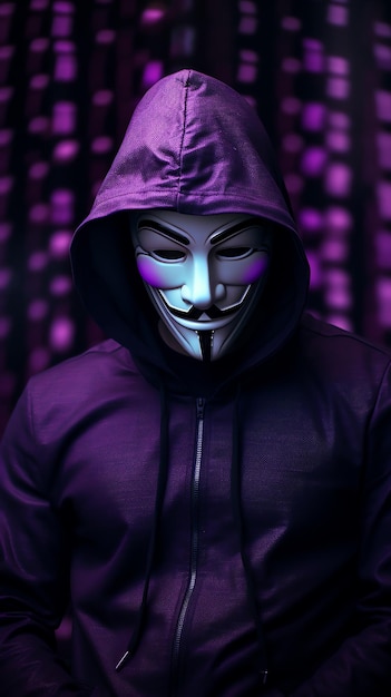 Photo a anonymus hacker