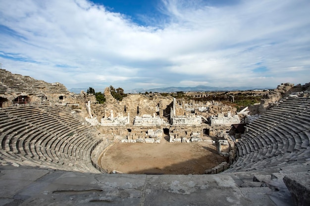 Antalya / Turkije, historische oude stad. Reizen concept foto.