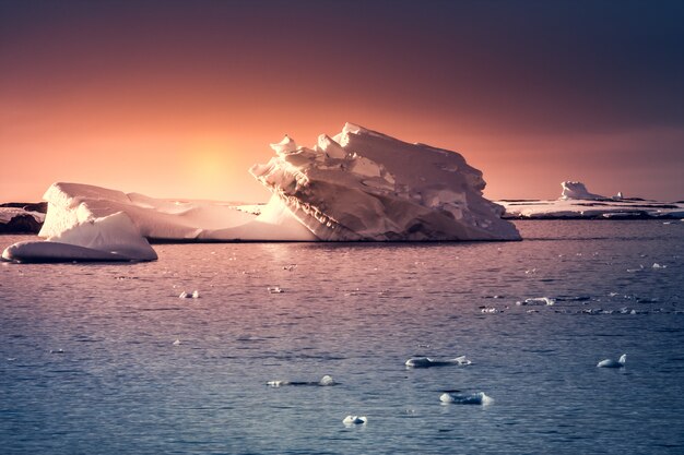 Foto ghiacciaio antartico