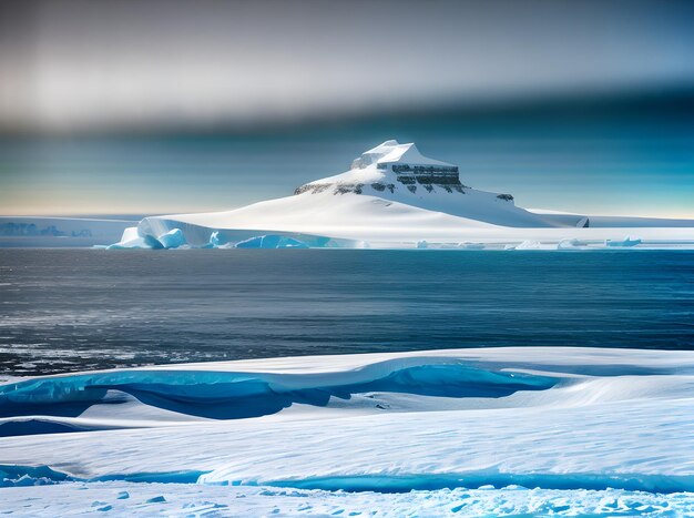 Photo antarctica sharp detailed highquality focus