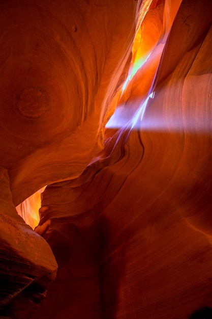 Antelope Canyon Arizona op Navajo-land dichtbij Pagina