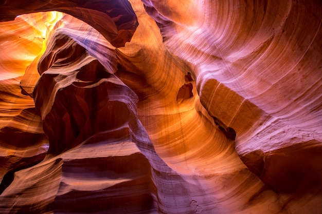 Antelope Canyon Arizona op Navajo-land dichtbij Pagina