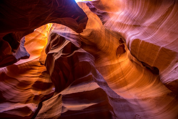 Antelope Canyon Arizona op Navajo-land dichtbij Pagina