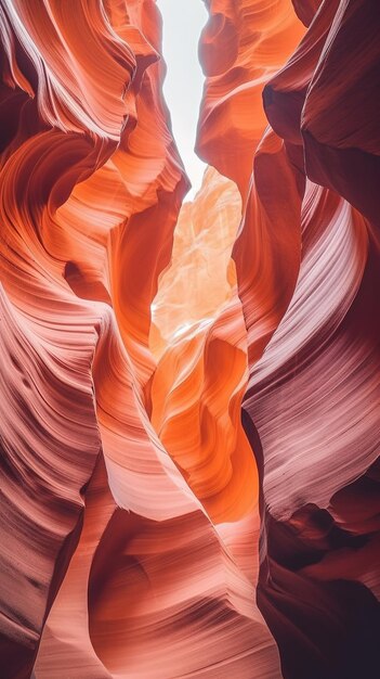 Antelope canyon color