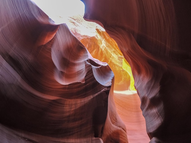 Antelope Canyon in het Navajo-reservaat bij Page Arizona USA