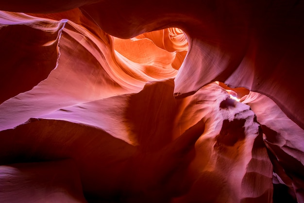 Antelope Canyon natuurlijke rotsformatie