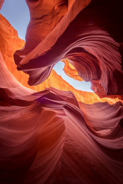 Antelope Canyon natuurlijke rotsformatie