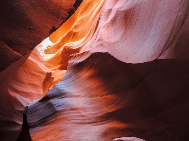 Antelope Canyon in the Navajo Reservation near Page Arizona USA