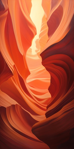 Antelope Canyon Wall Art Realistic Hyperdetail In The Style Of Phil Noto