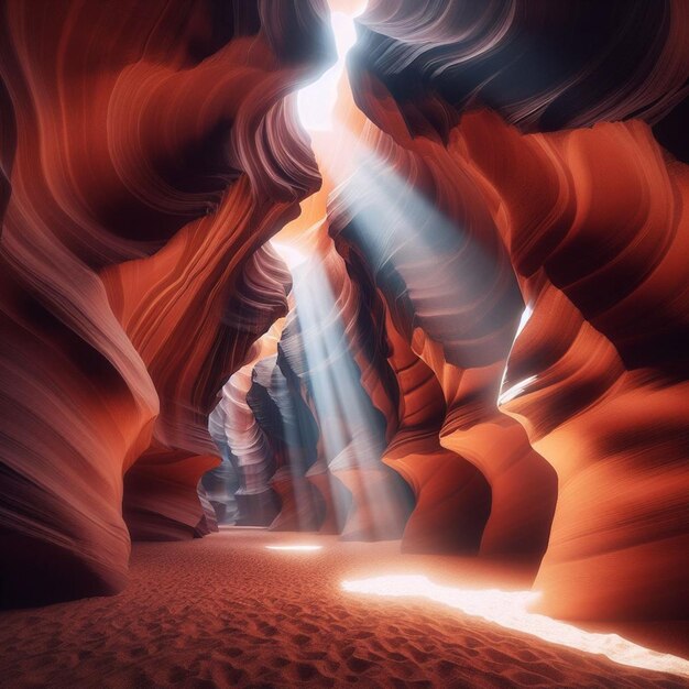 Foto il canyon delle antilopi