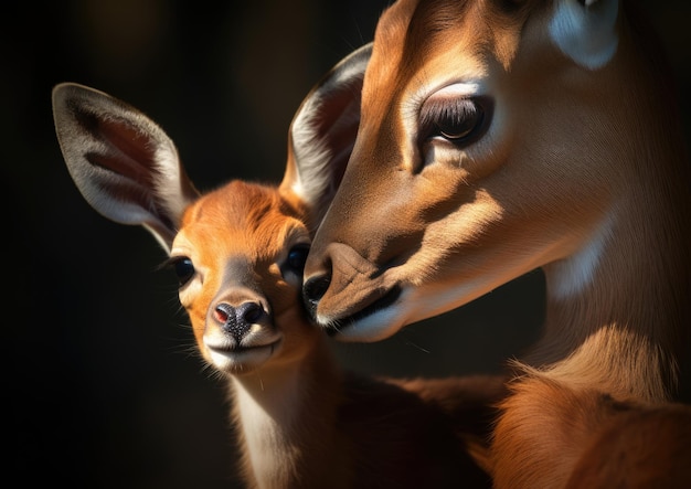 Antelopes a polyphyletic group of herbivorous African and Asian animal