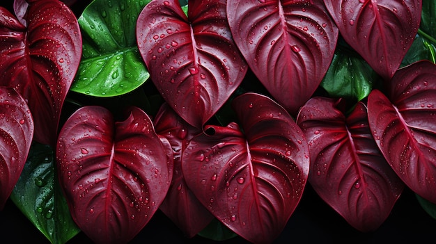 Anthurium jenmanii leaf plant leaf background