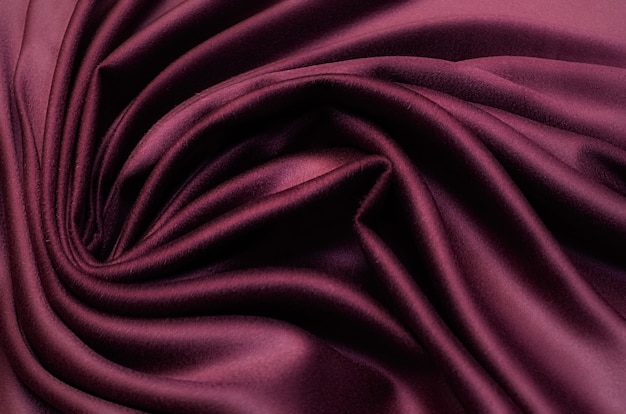 Silk Cloth Swirl Spiral Background, Purple Swirled Fabric Knot, Abstract  Satin Drapes Stock Photo by ©vladimirs 187395132