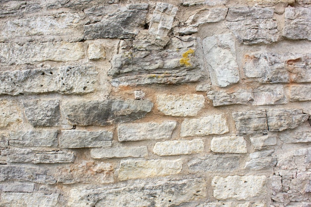 Antiek metselwerk Oude metselwerk muur Oude rotswand