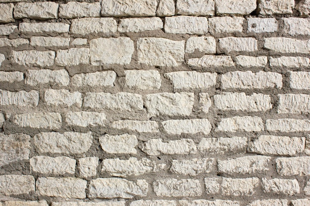 Antiek metselwerk Oude metselwerk muur Oude rotswand