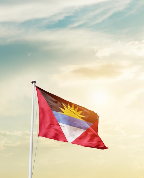 antigua and barbuda flag