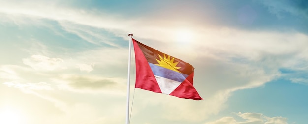 antigua and barbuda flag