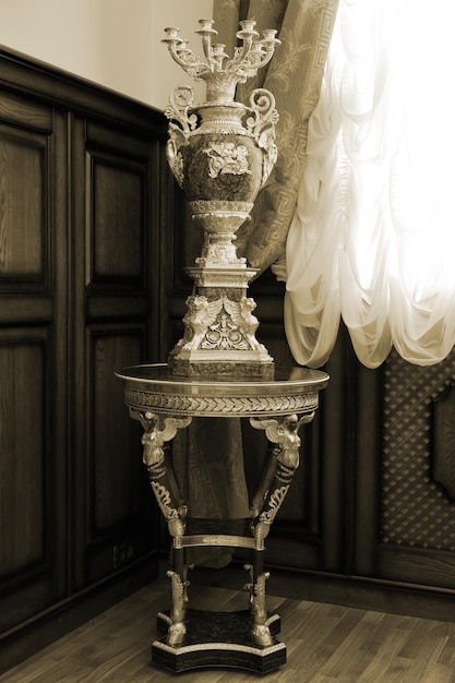 Antique candlestick