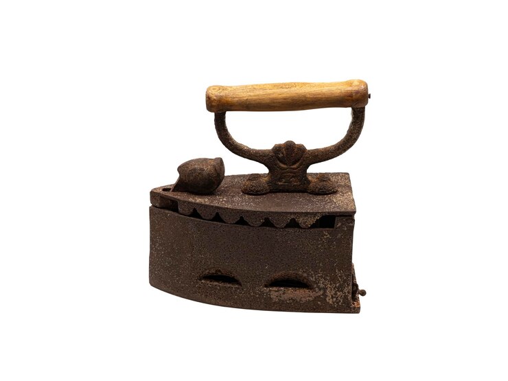 Photo antique cast iron heavy