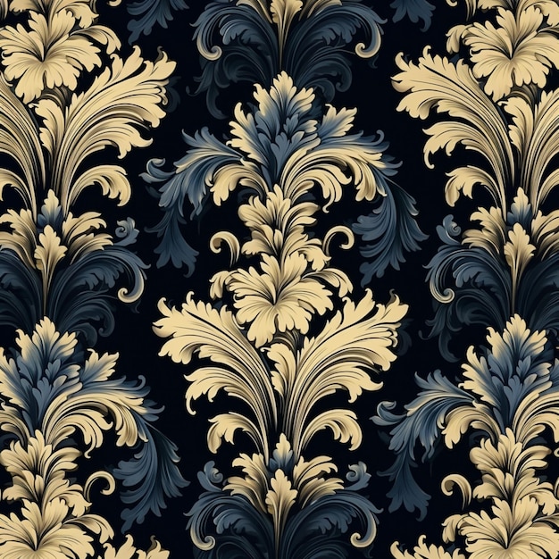 antique decor wallpaper seamless design