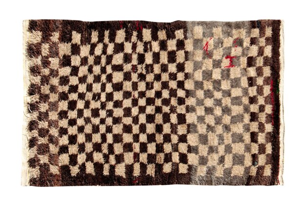 アンティークで装飾的な手作りのトルコ絨毯