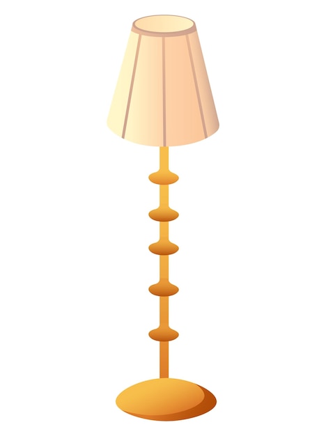 Фото Античная мебель красочного набора иллюстрация с творческим дизайном лампы бюстгальтера