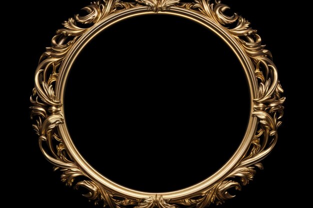 Antique gold frame