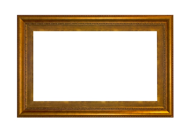 Antique golden frame