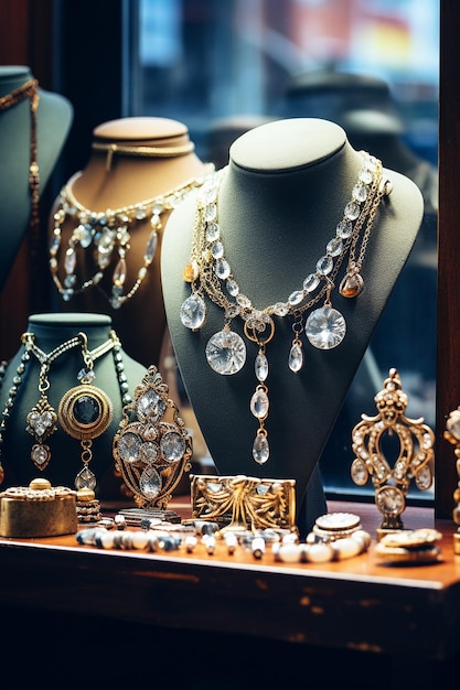 Antique Jewelry Display