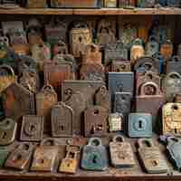 Photo antique keys and locks 2 1