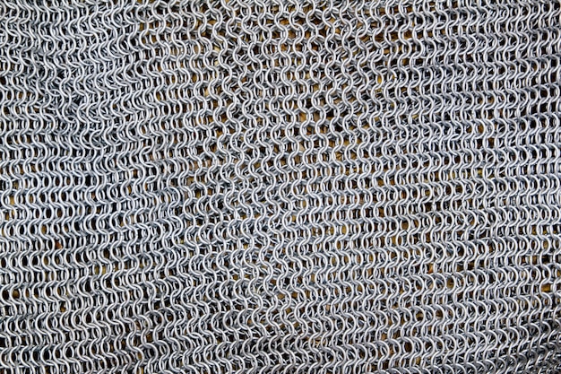 antique knight metal sword protection net pattern