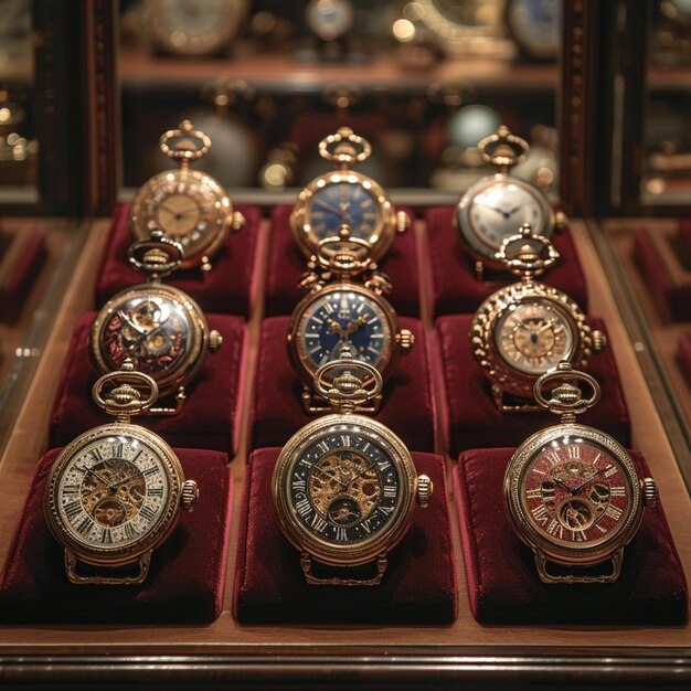 Foto orologi da tasca antichi