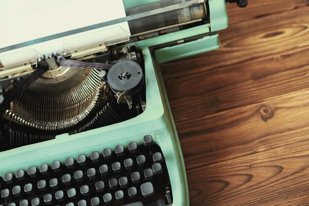 Antique Typewriter. Vintage Typewriter Machine