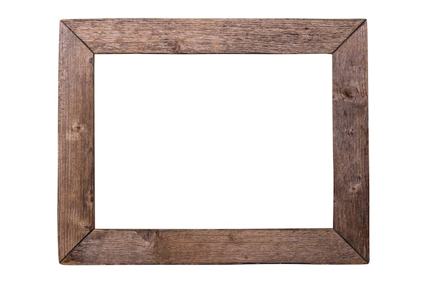 Antique wood frame