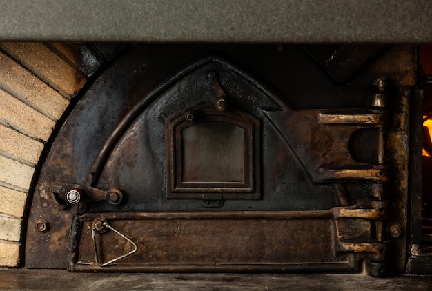 Photo antique wood oven