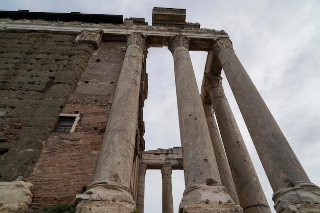 Antonino and faustina temple in rome