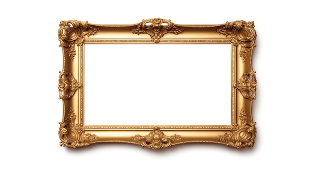 Antque graphic frame