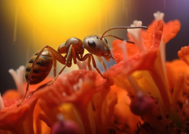 アリはアリ科の真社会性昆虫です