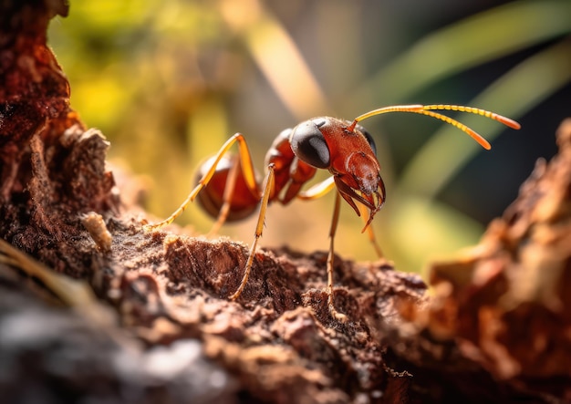 Муравьи — эусоциальные насекомые семейства Formicidae.