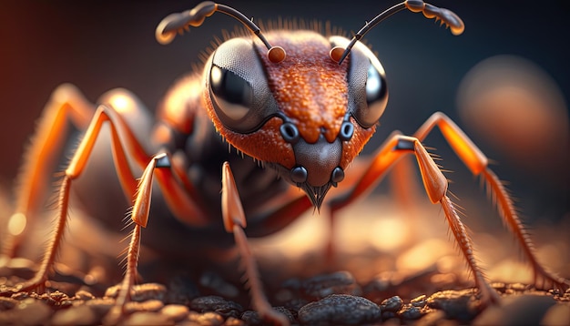 Иллюстрация муравьев