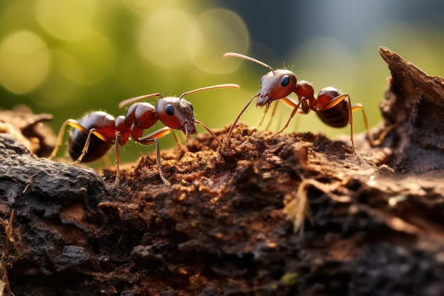 Ants at work a macro perspective