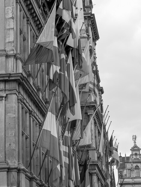 Photo antwerp city in belgium