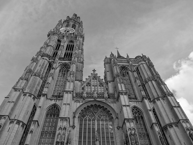 Photo antwerp city in belgium