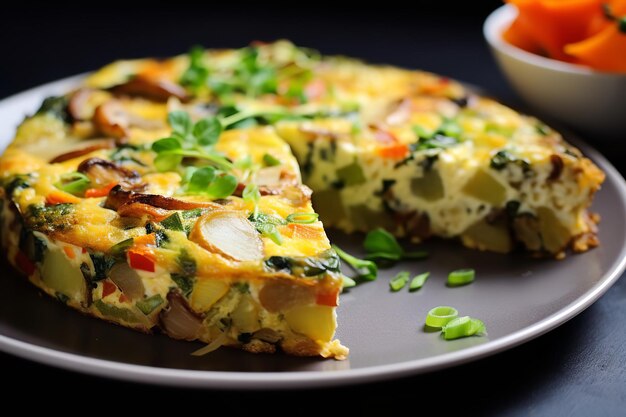 AnyVeggie Frittata 저녁 식사 레시피