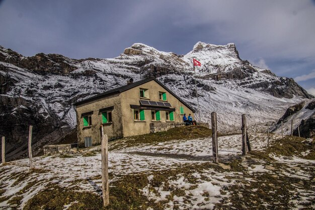 Foto anzeide in gryon in vaudswiss