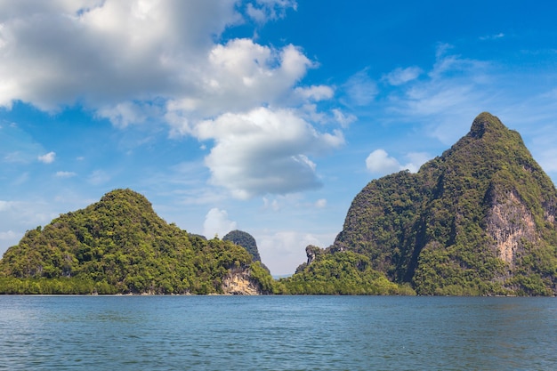 Ao phang nga nationaal park, thailand